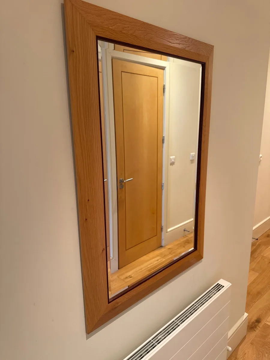 Mirror with wooden Frame