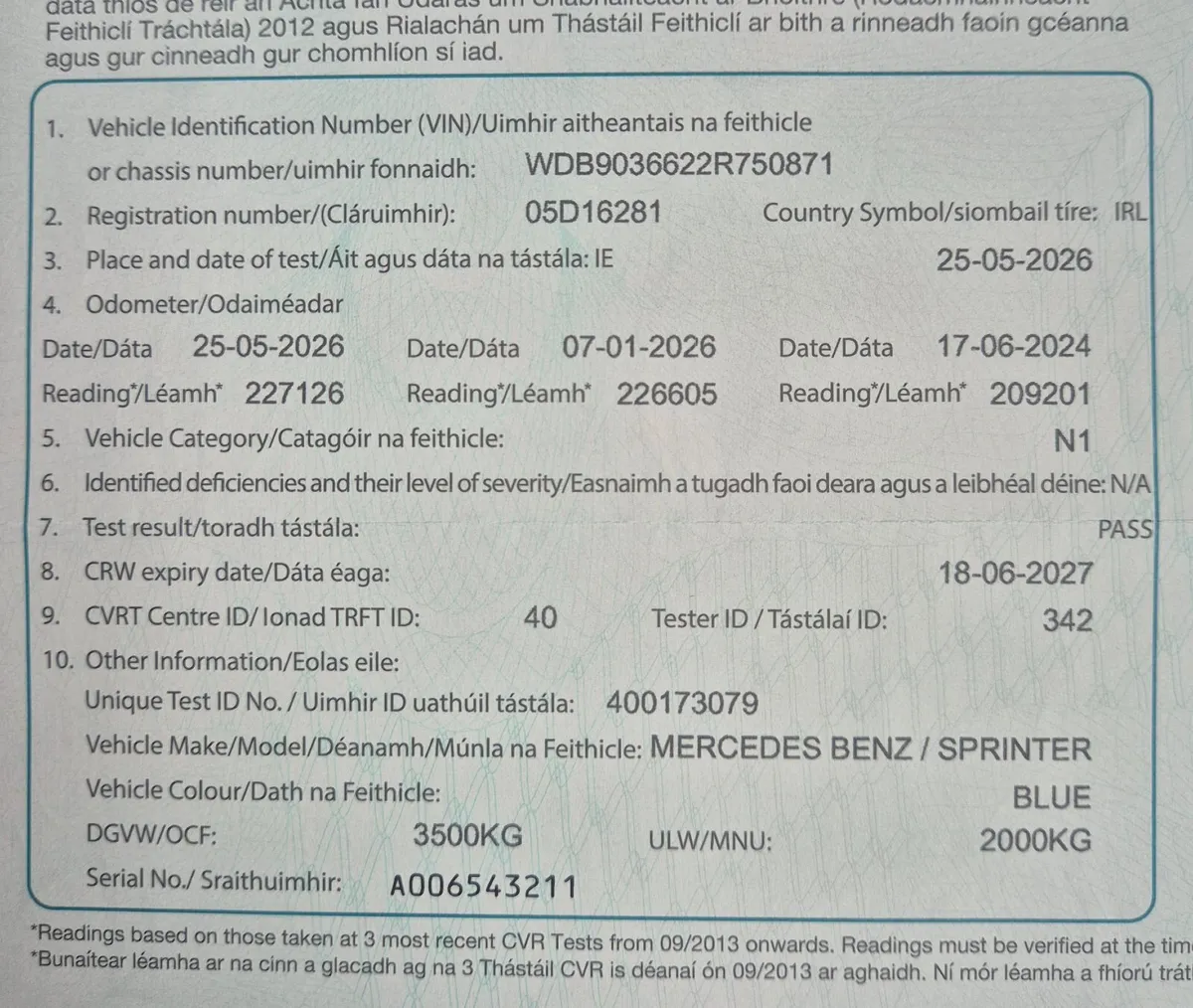 Mercedes-Benz Sprinter 2005 - Image 3