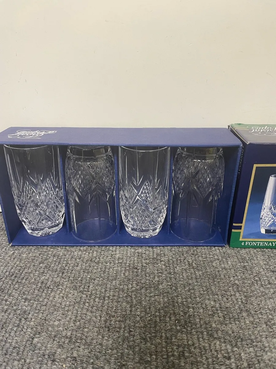 4 Crystal Fontenay Glasses Cristal D’arques - Image 2