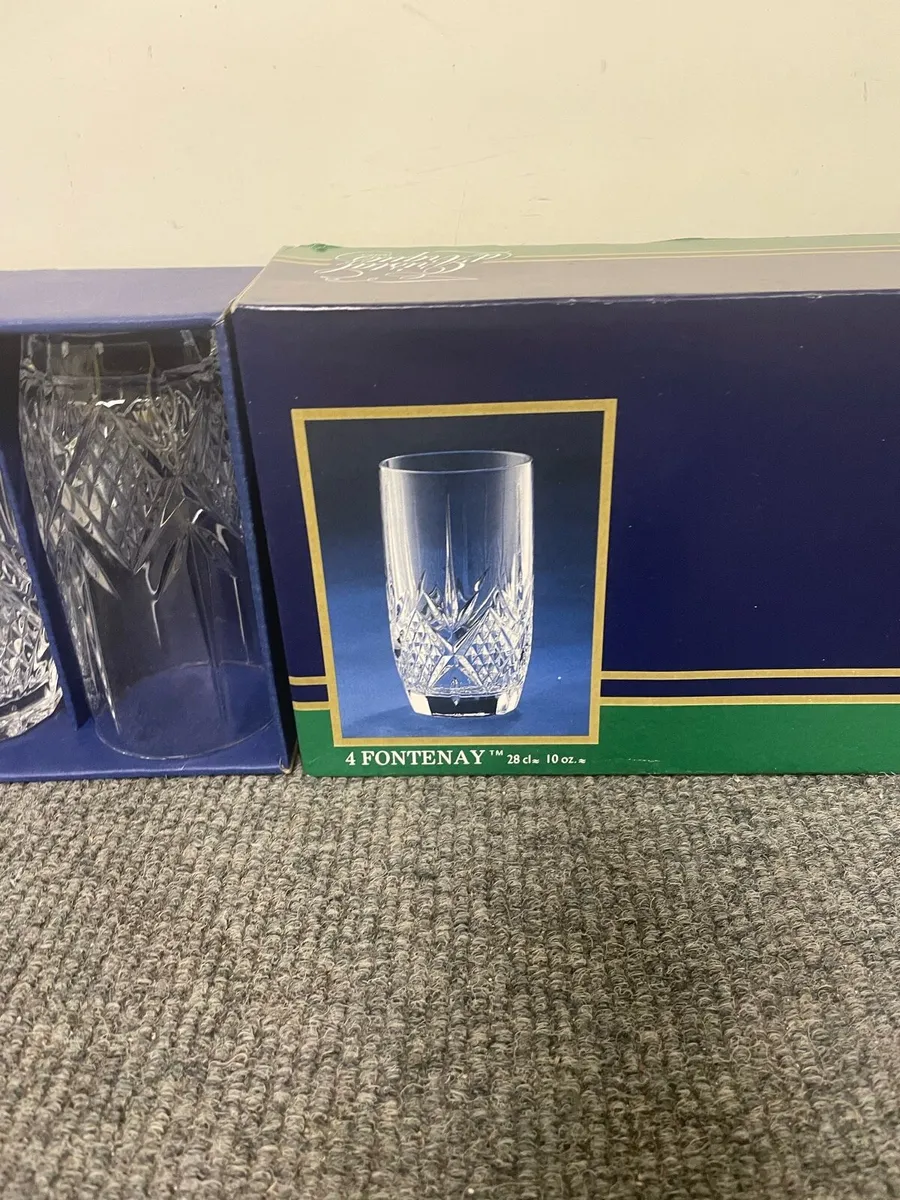 4 Crystal Fontenay Glasses Cristal D’arques - Image 3
