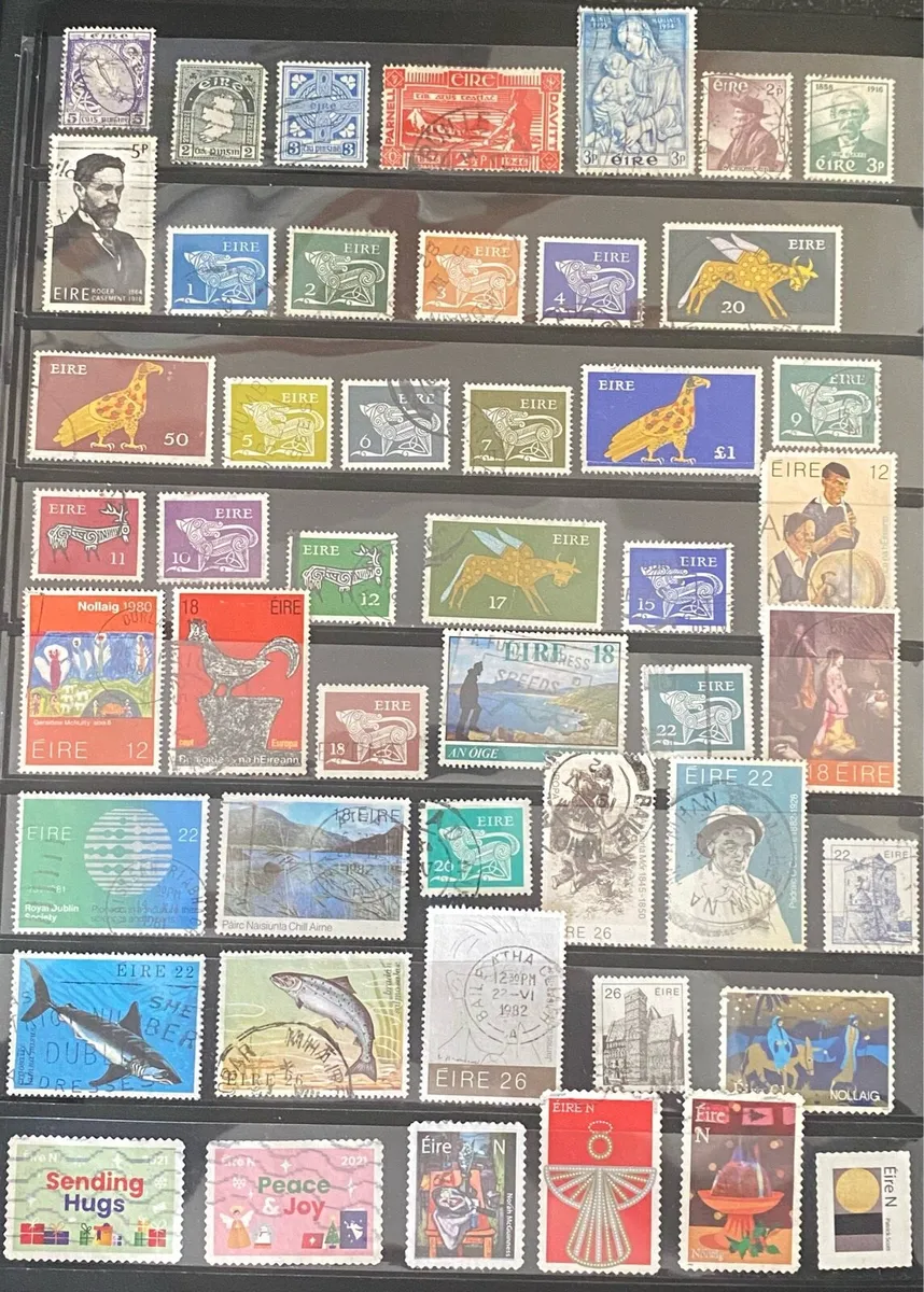Ireland stamp lot - Image 1