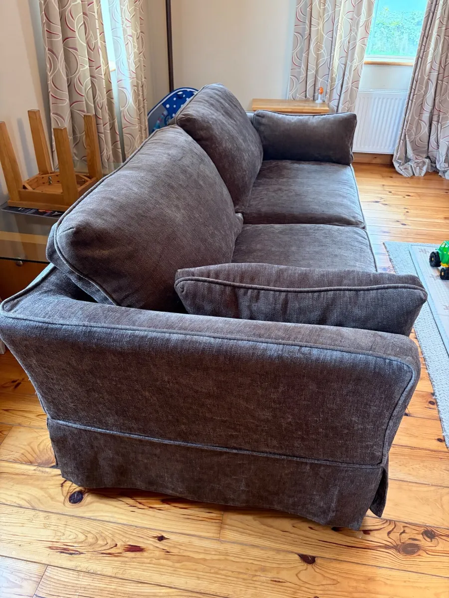 Feather And Down Two Seater Couch - Image 2