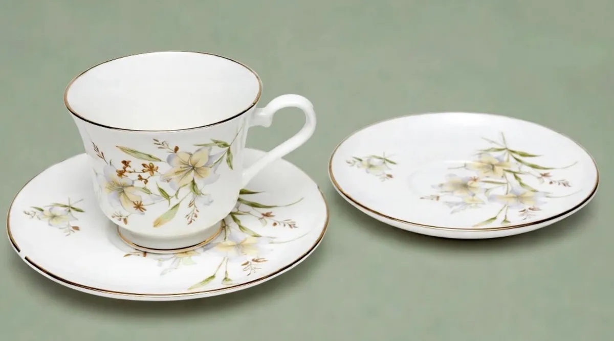 Vintage 21 piece tea set - Image 3