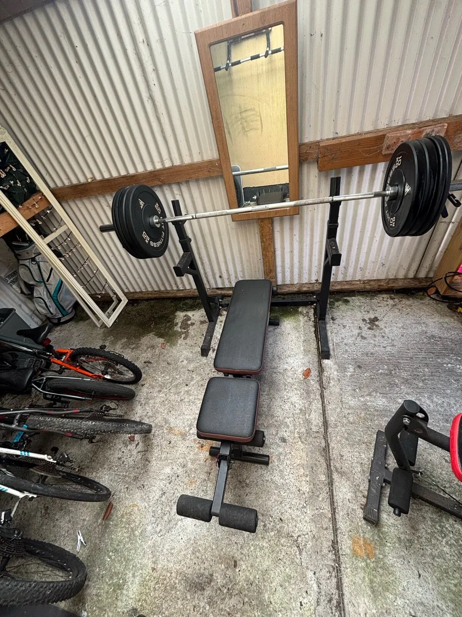 Bench press 87.5 kg weigh and multi gym - Image 2