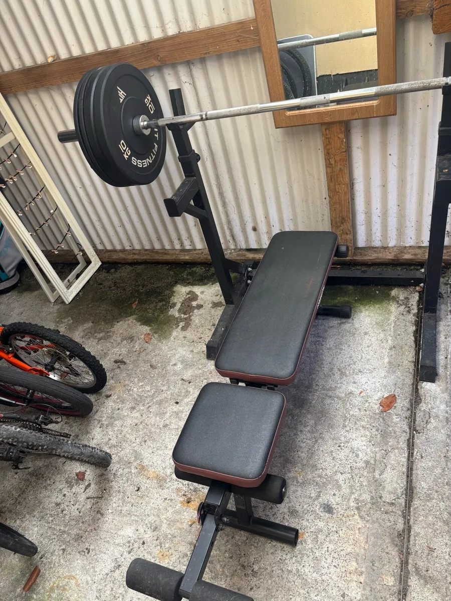 Bench press 87.5 kg weigh and multi gym - Image 4