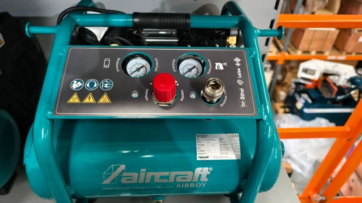Aircraft Piston compressor AIRBOY SILENCE 241 OF E - Image 2