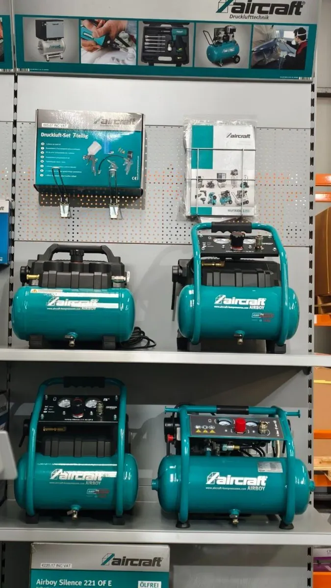 Aircraft Piston compressor AIRBOY SILENCE 241 OF E - Image 4