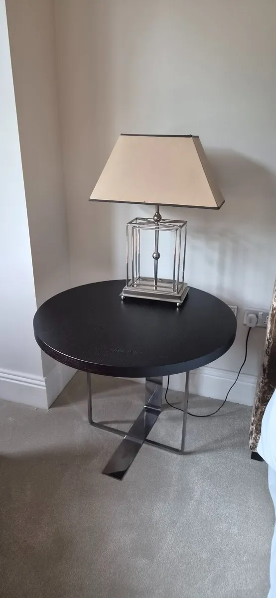 Pair of Round Side / Occasional Tables – 2 Availab - Image 4
