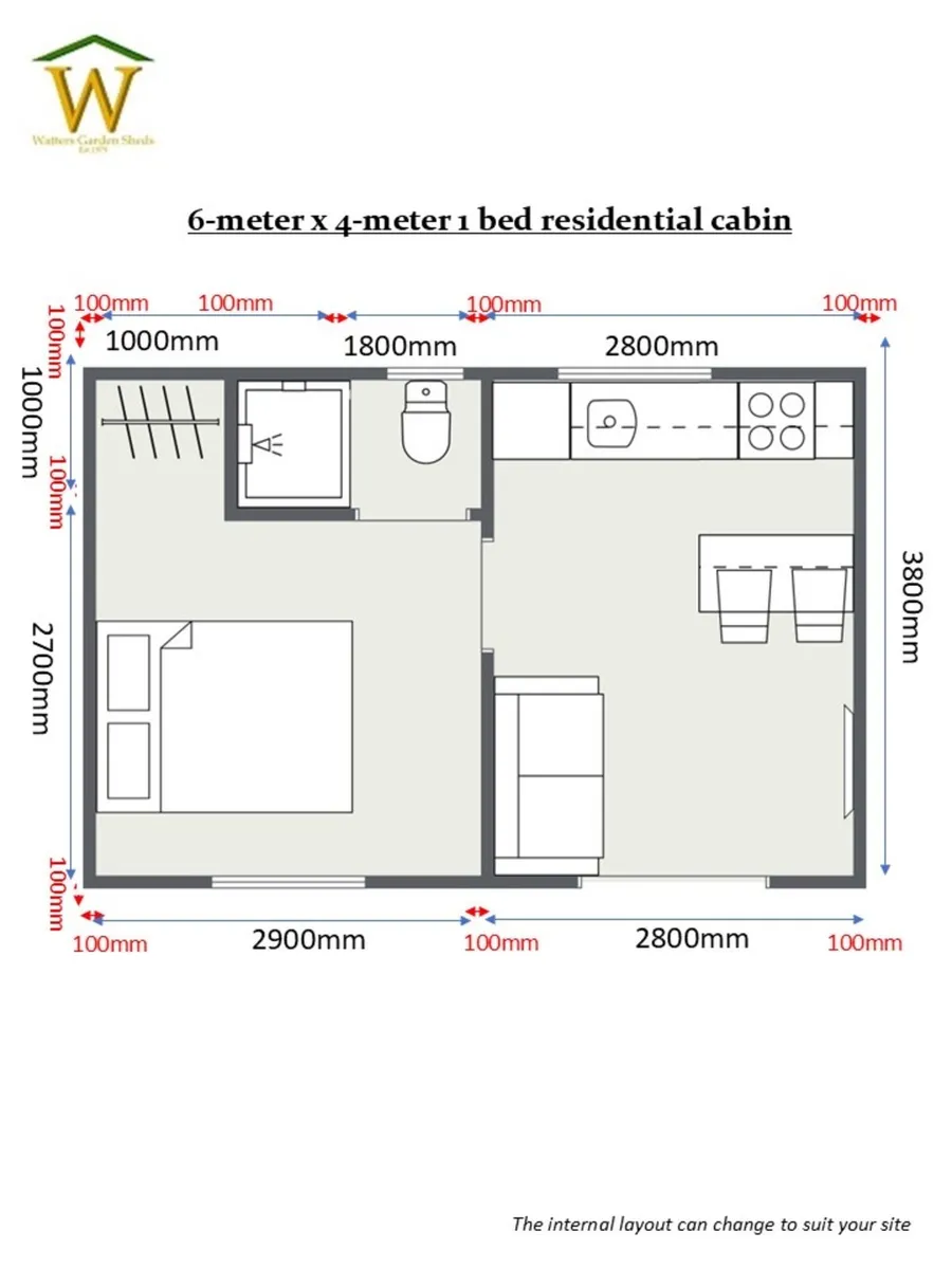 ONE BED LOG CABIN - Image 2