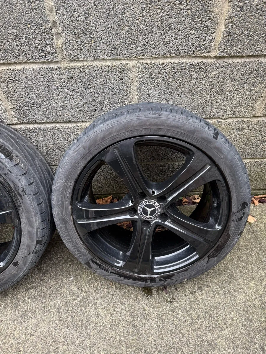 Mercedes Ecladd 5 spoke alloys - Image 4