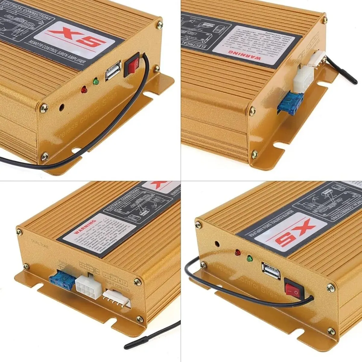 Car Warning Alarm Siren Loud Speaker 200W - Image 4