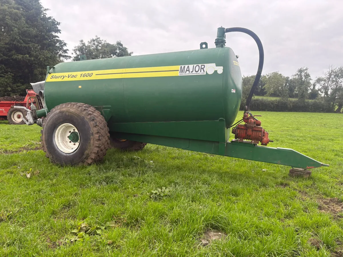 MAJOR SLURRY VAC 1600G TANKER - Image 3
