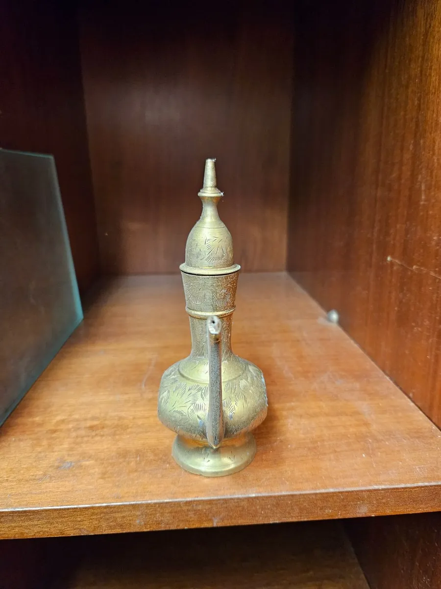 Vintage Brass Carafe - Image 2