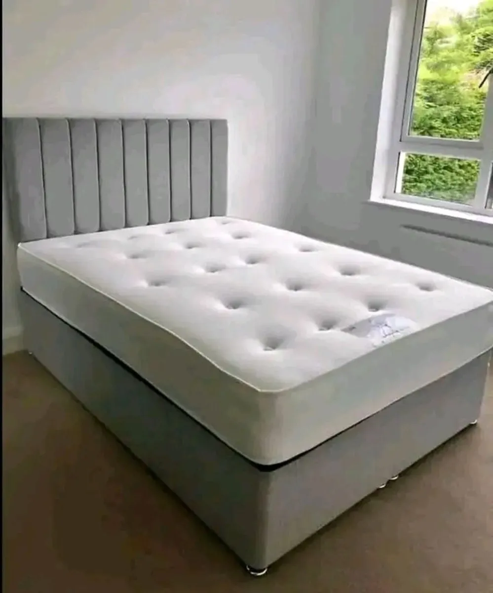 Brand New Divan Bed – Mattress Included – Fast Del - Image 3