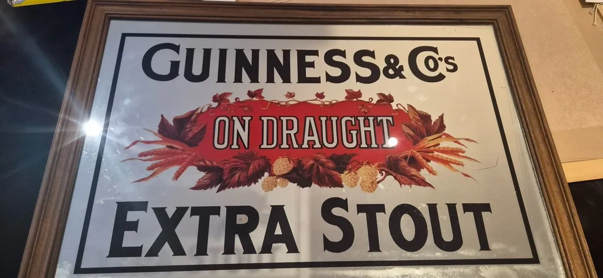 Guinness & Co’s “On Draught – Extra Stout” Framed - Image 3