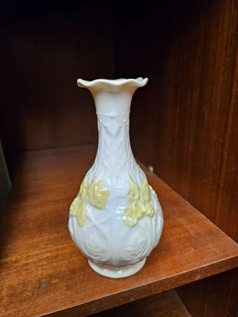 Vintage Belleek Vase - Image 1