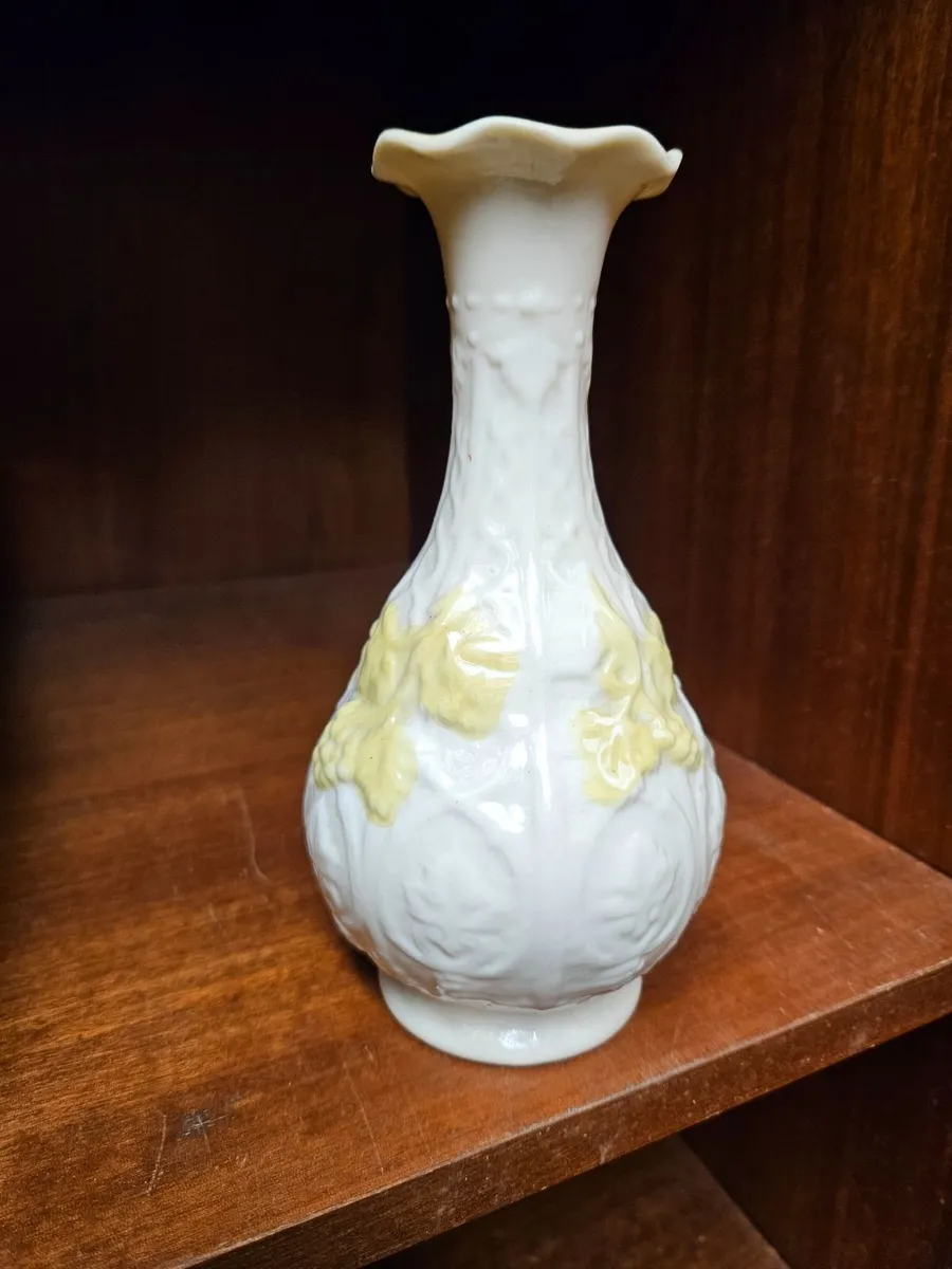 Vintage Belleek Vase - Image 2