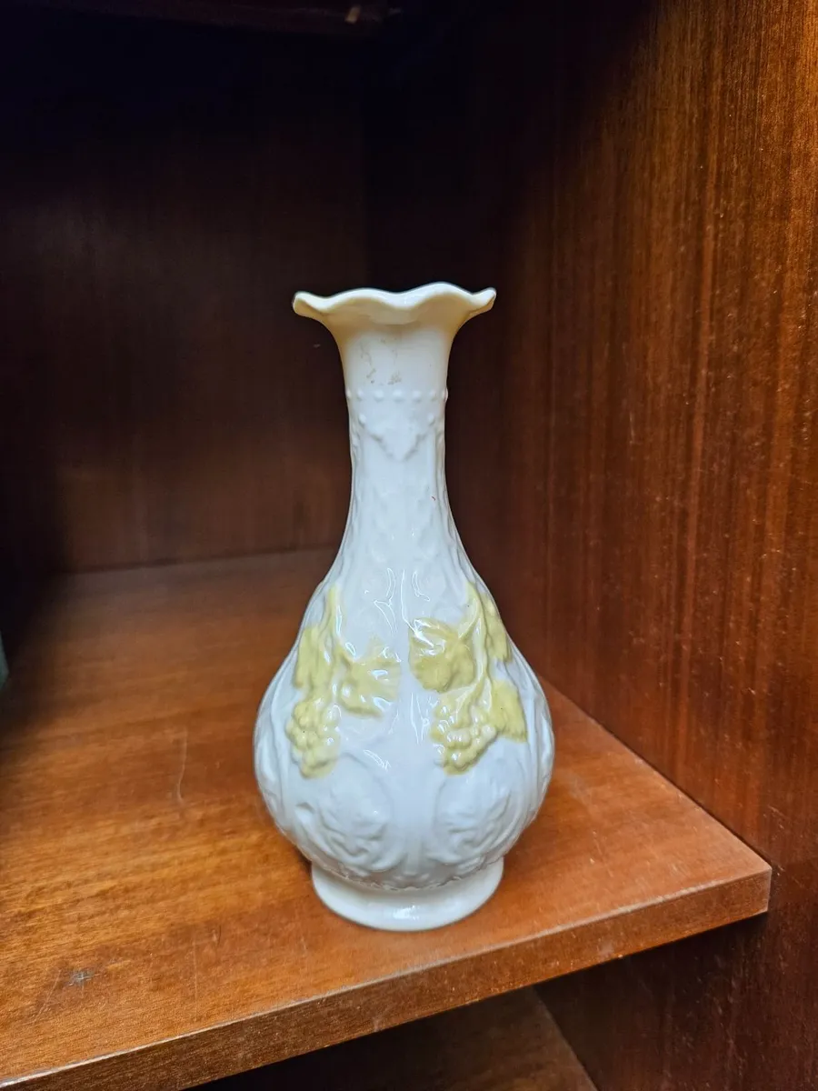 Vintage Belleek Vase - Image 3