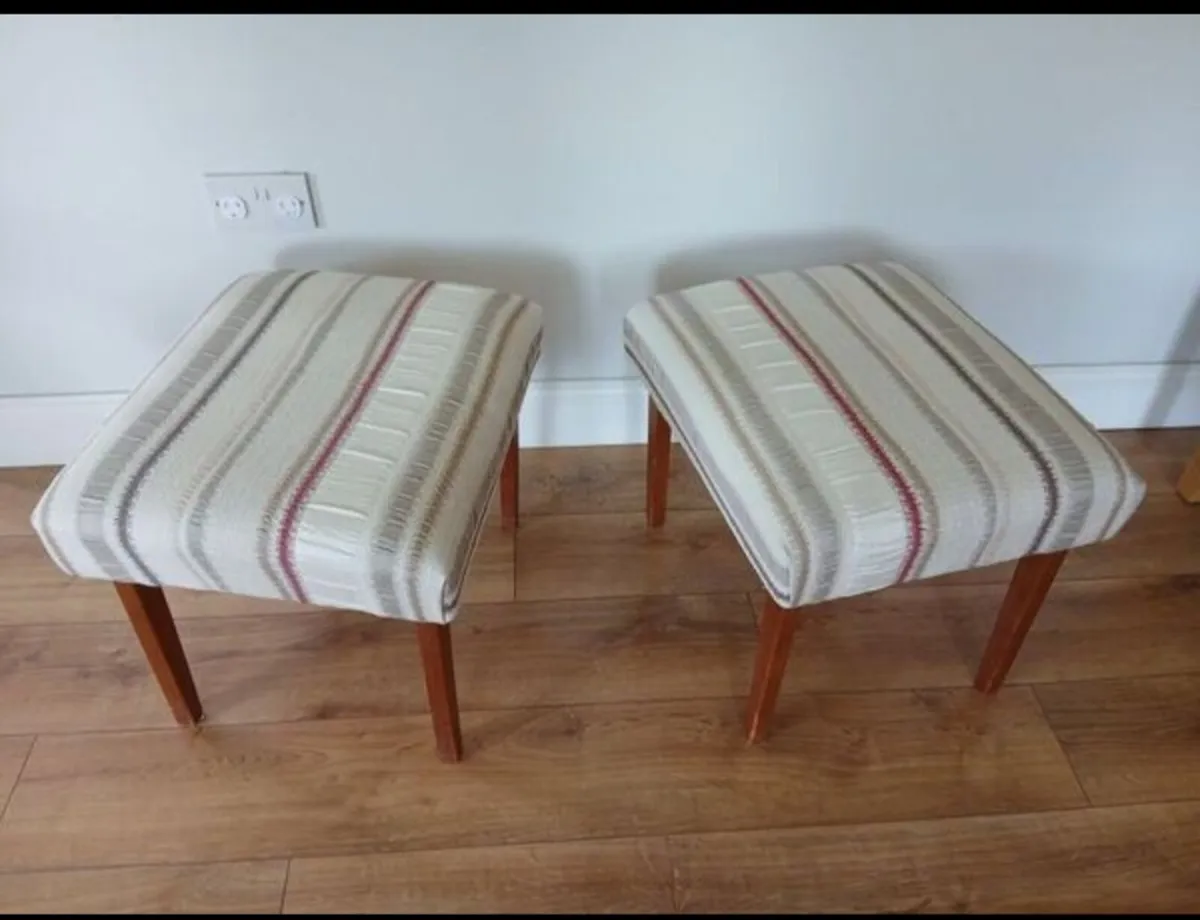 2 Matching Stools - Image 1