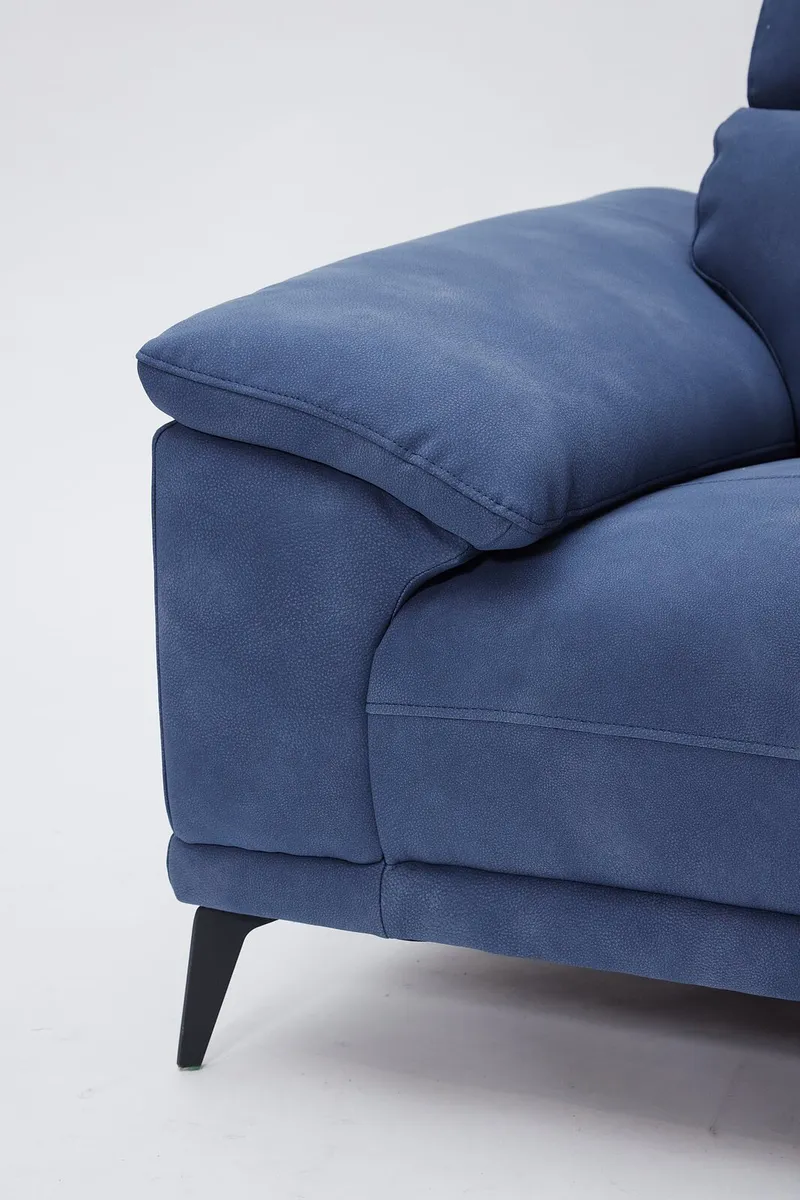 Stylish set of 2 contemporary sofas, almost new - Image 2