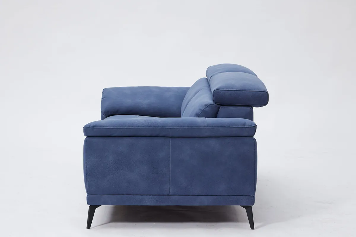 Stylish set of 2 contemporary sofas, almost new - Image 4