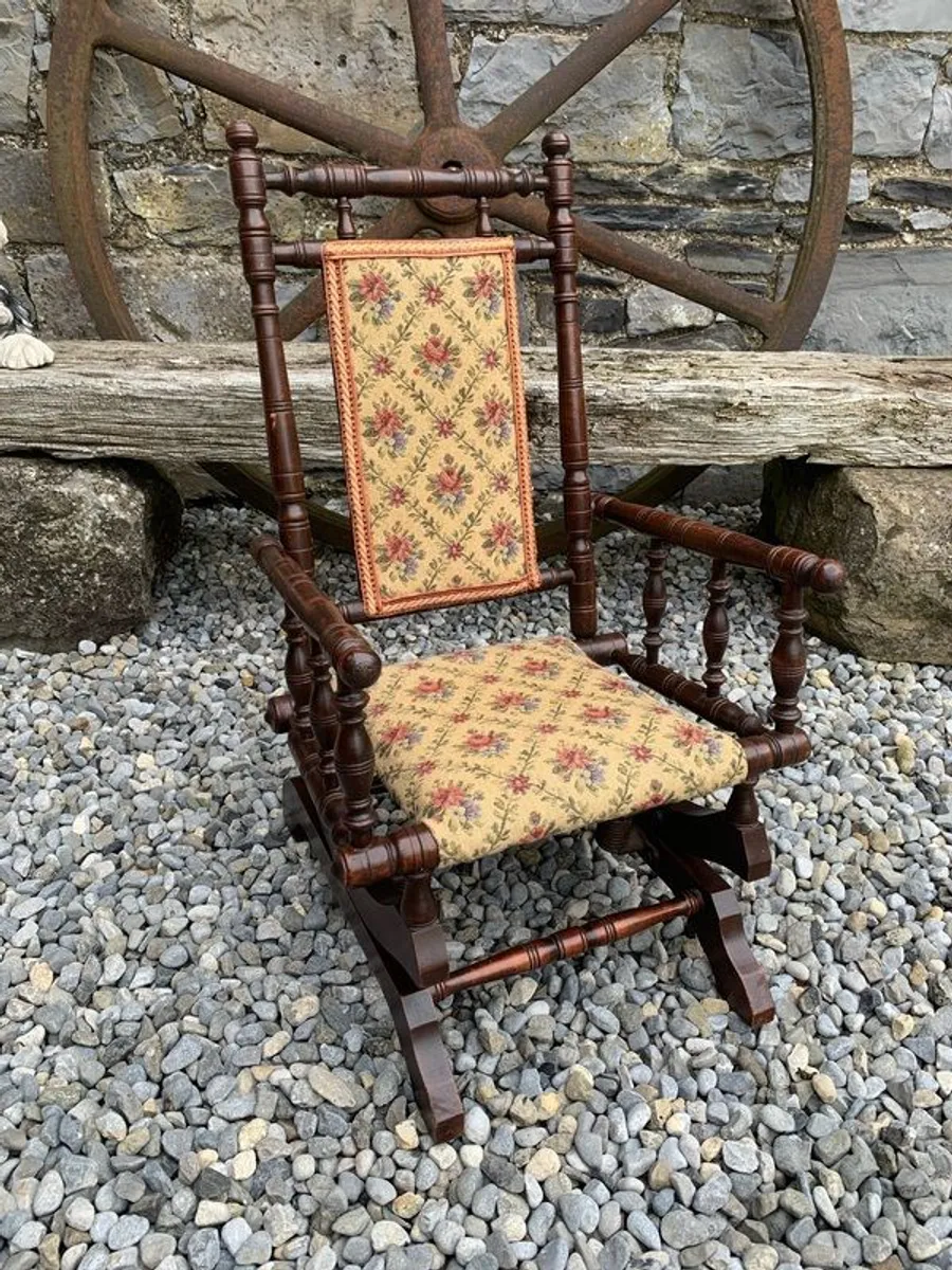 Edwardian Childs Rocking Chair. - Image 2