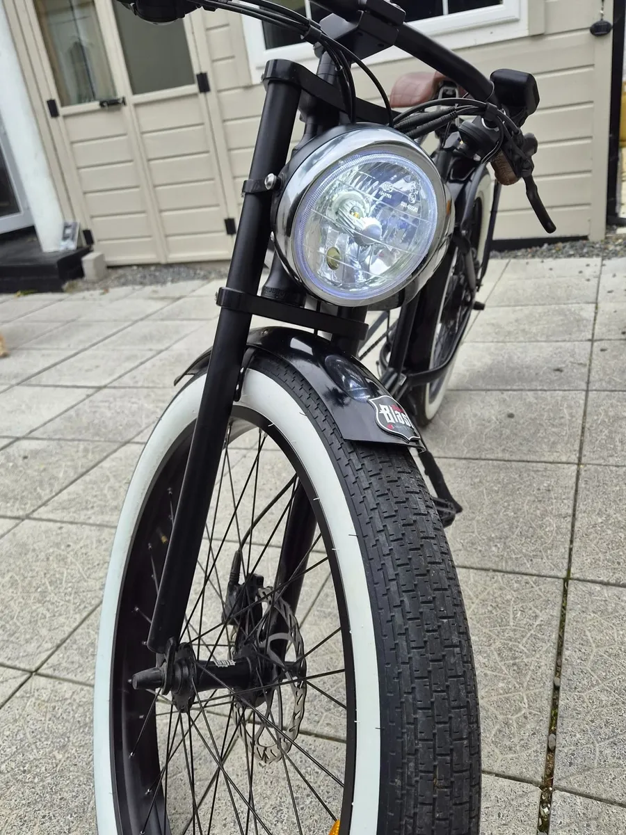 Classic retro greaser ebike - Image 4