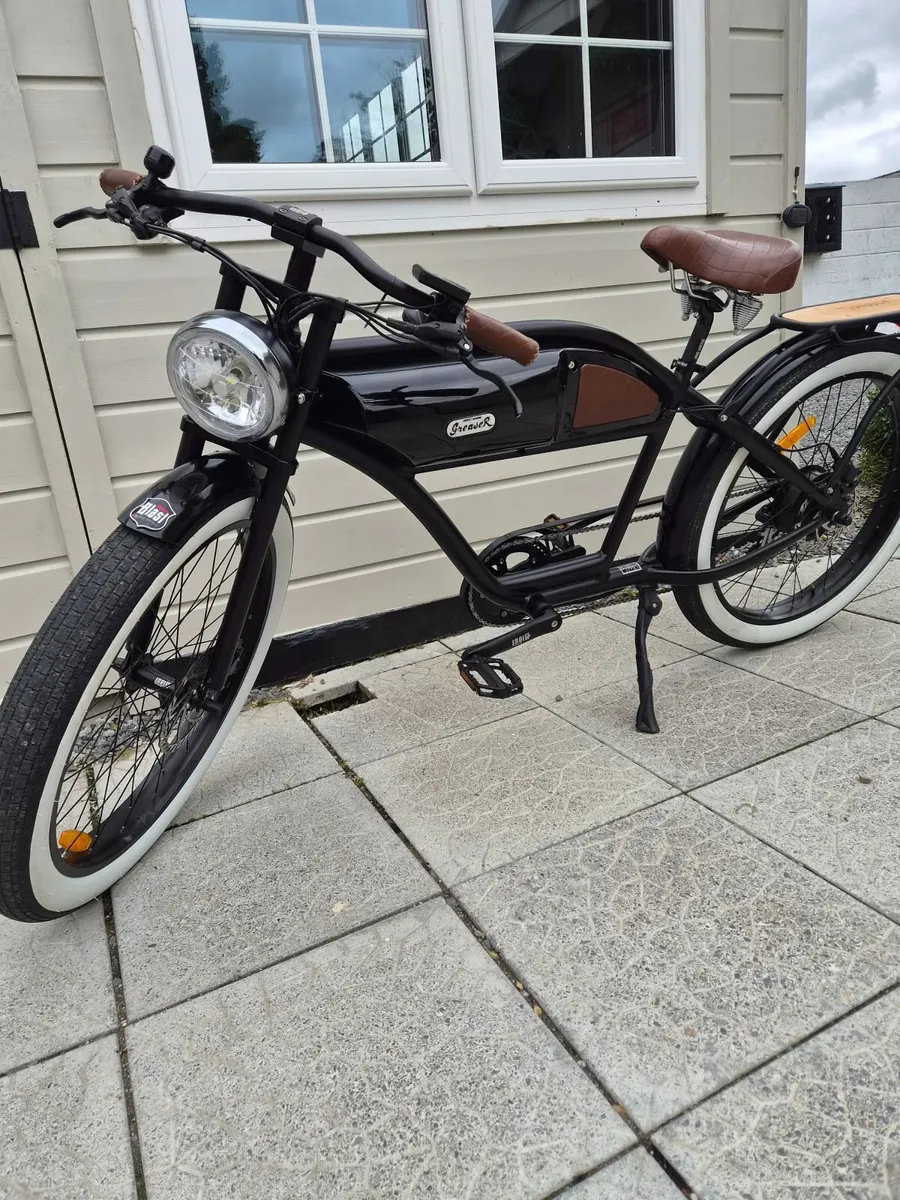 Classic retro greaser ebike - Image 1