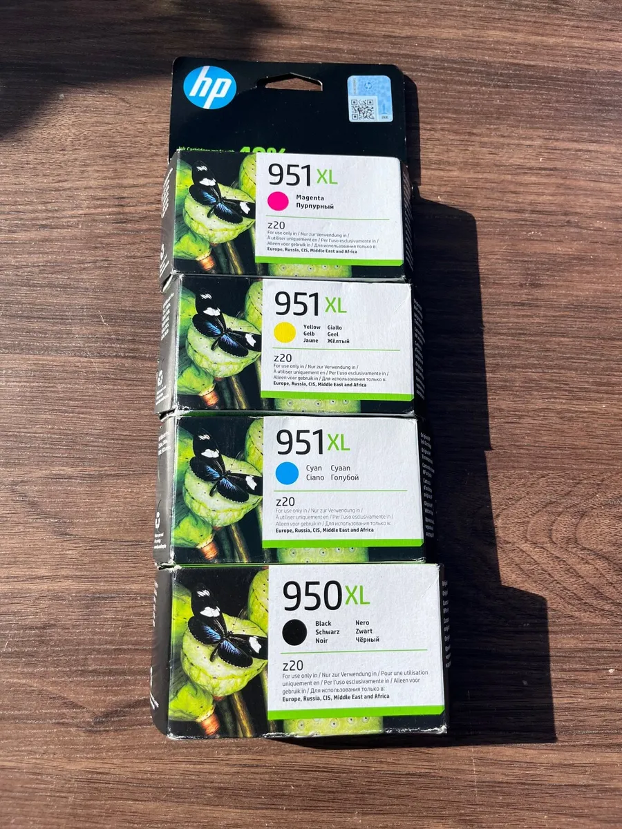 Set of HP 950XL /HP 951XL Colour Ink Cartridges - Image 1