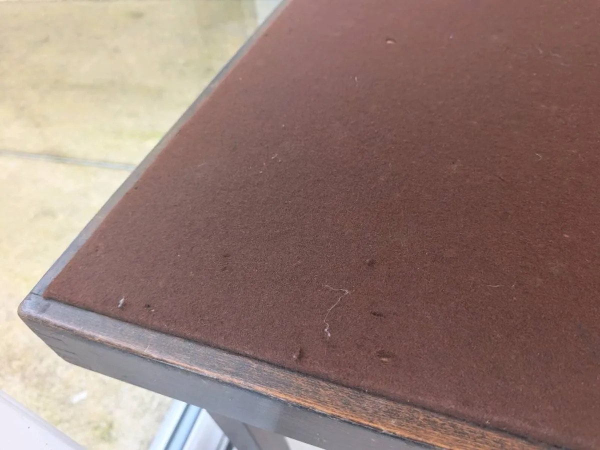 Vono Antique Folding Game Table - Image 4