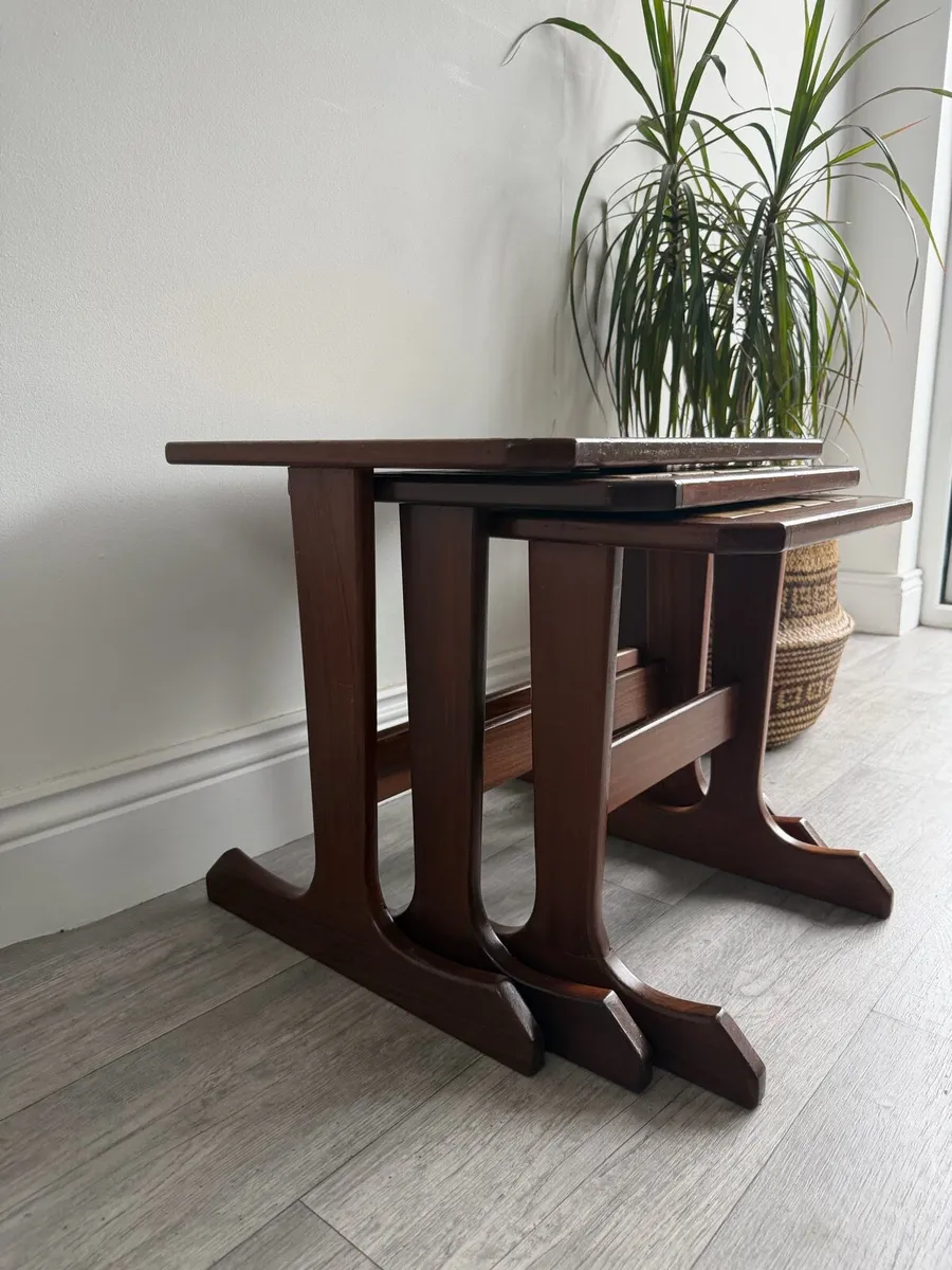 Mid Century GPlan Nest of Tables - Image 3