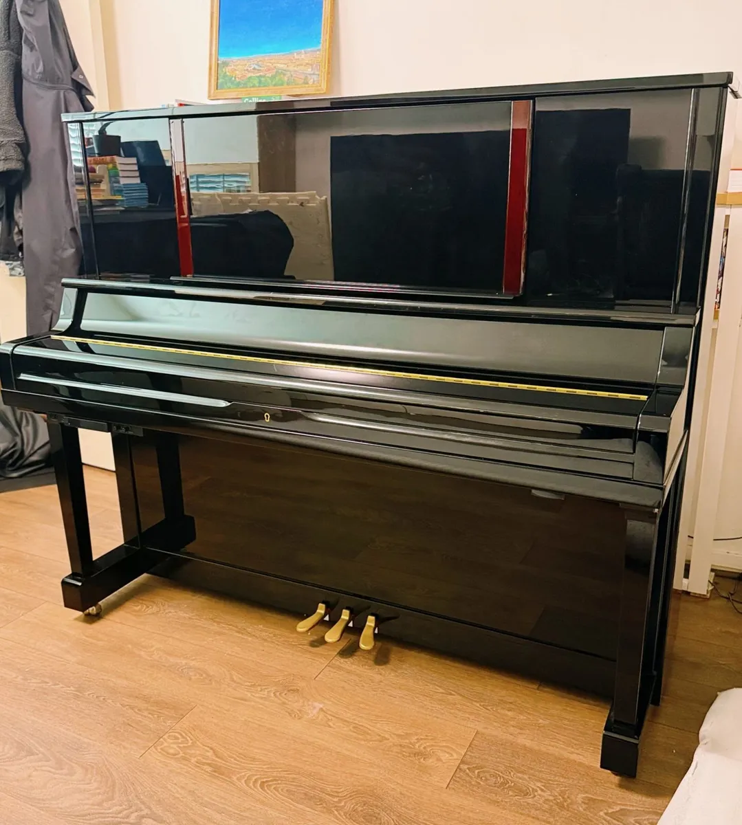 Rare Yamaha YUS5 SH2 Silent Piano Black– 2022 - Image 1