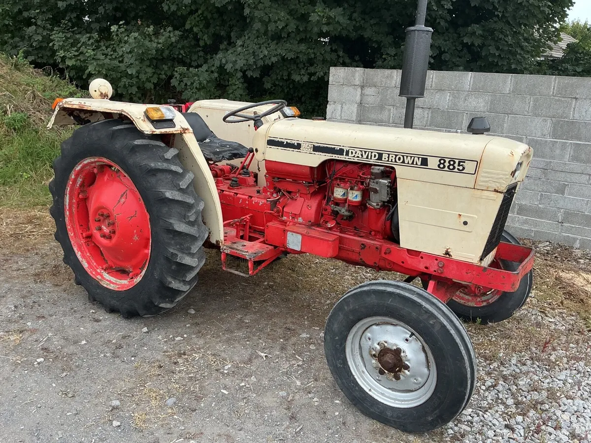 Vintage tractor David Brown - Image 2
