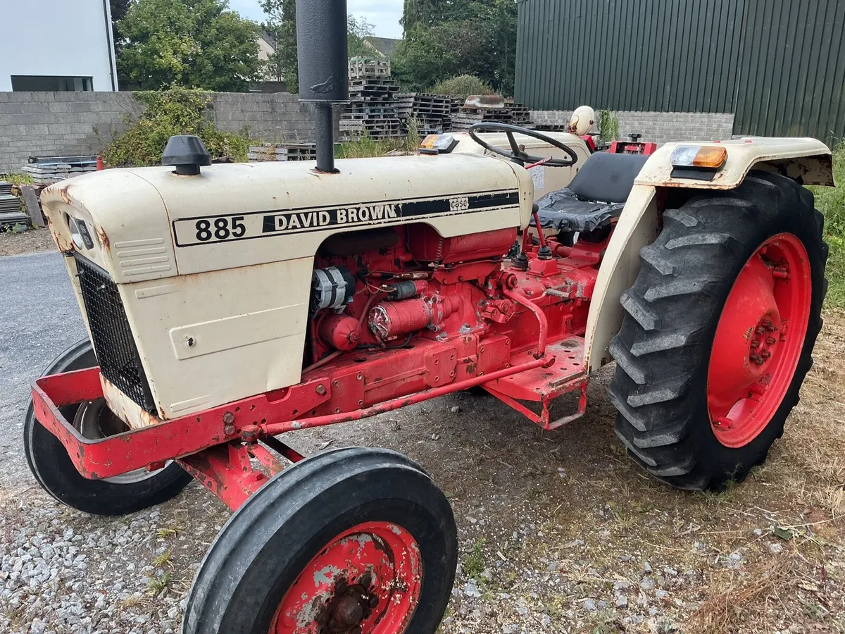 Vintage tractor David Brown - Image 3