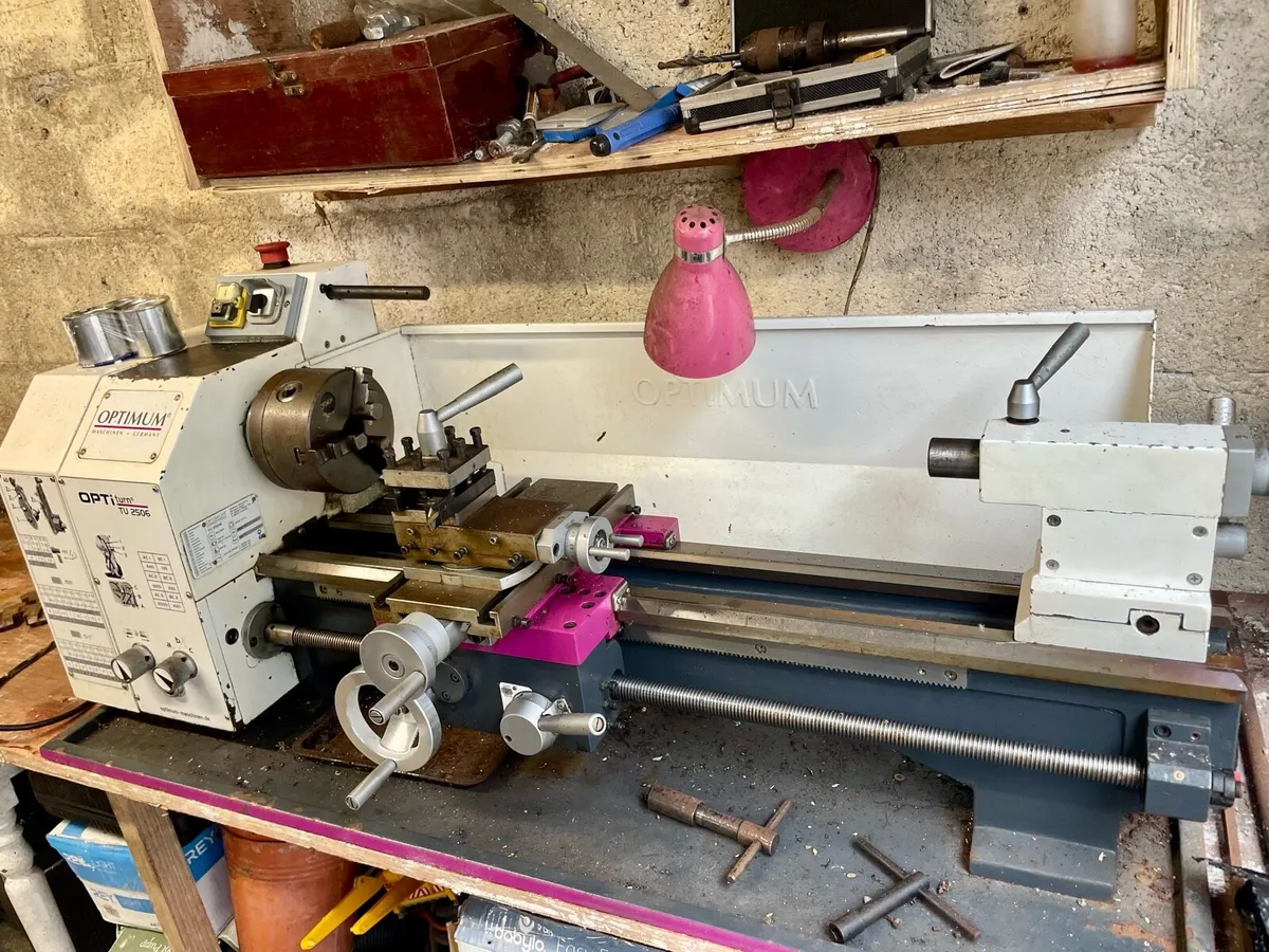 Optimum tu2506 lathe - Image 2