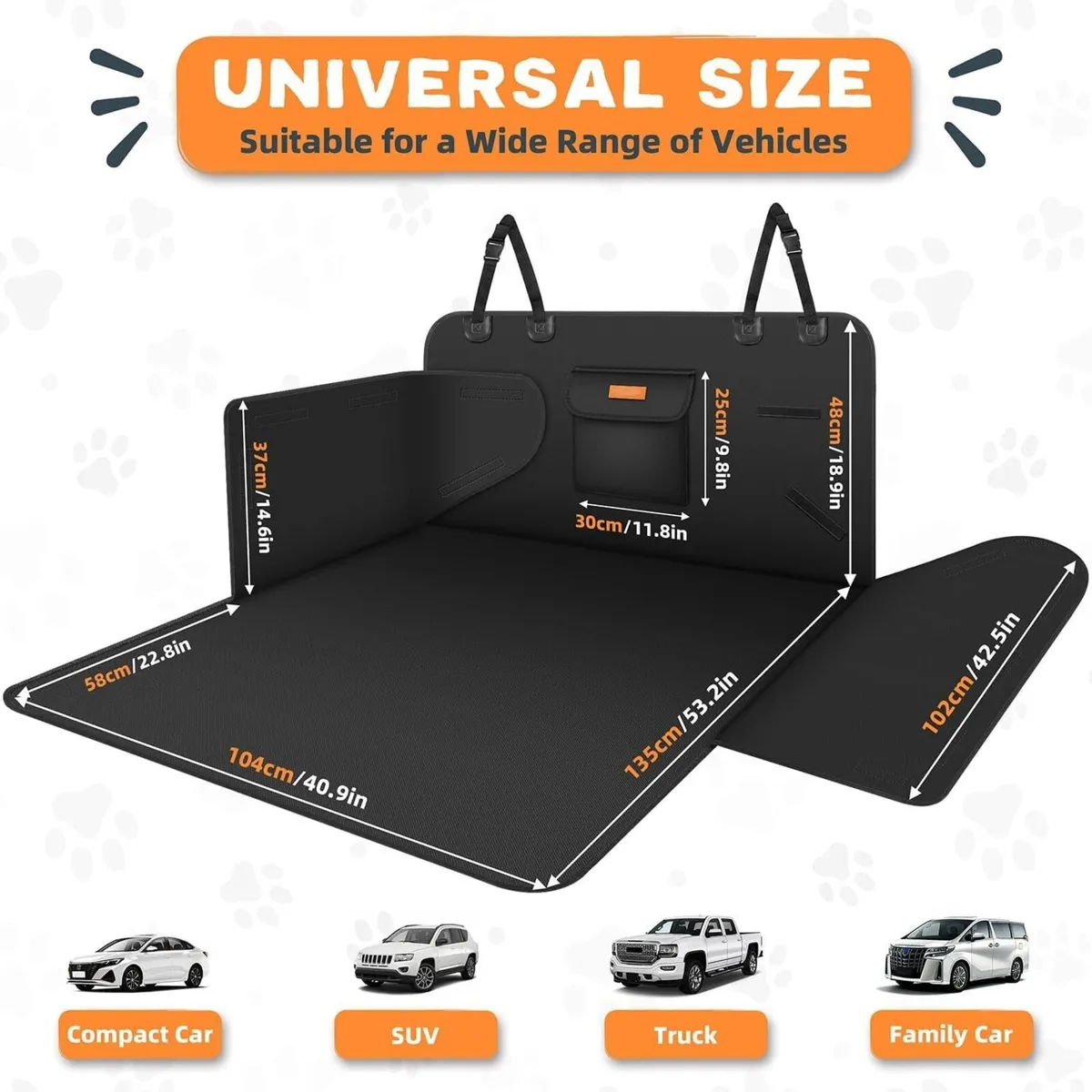 Dog Car Boot Liner Waterproof Pet Cargo Mat - Image 4