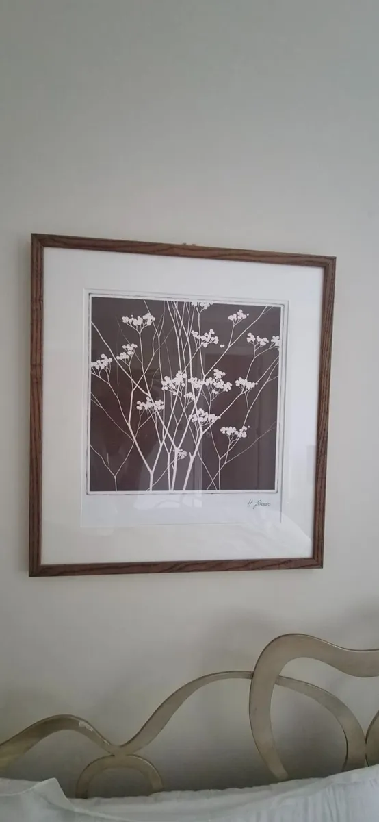 signed decorative botanical art - Image 3
