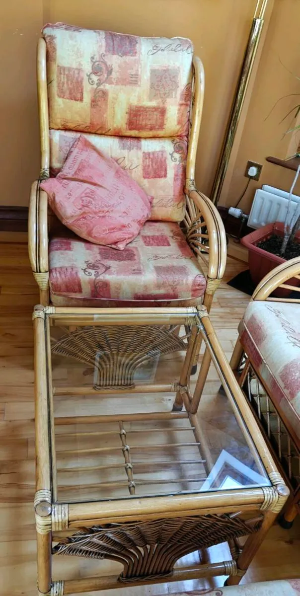 Sunroom Conservatory Wicker Set - Image 4