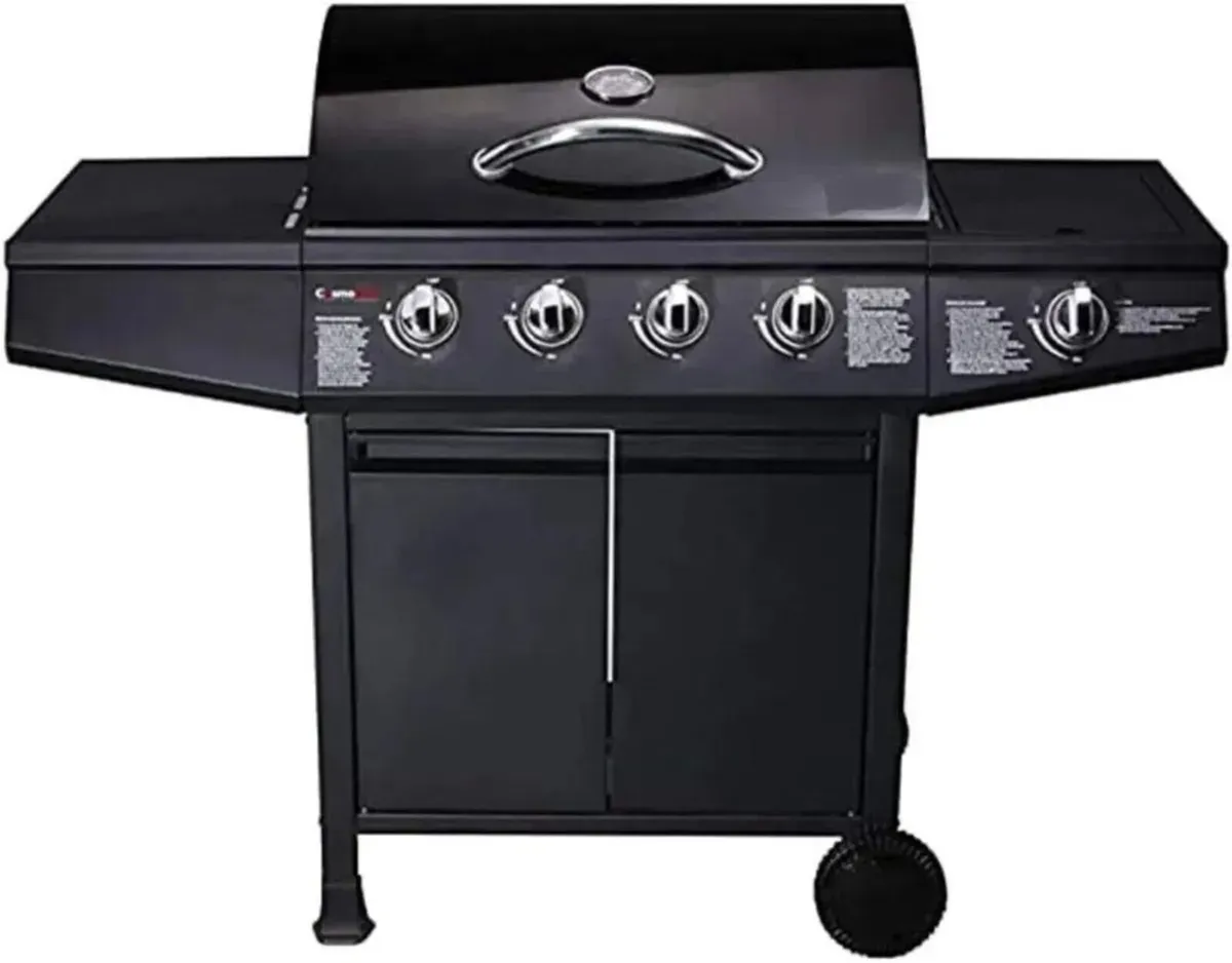 Barbecue Gas Grill 4+1 Burner Outdoor BBQ - Image 4
