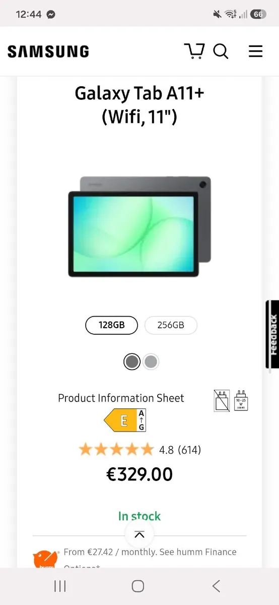 Samsung Galaxy Tab A11+ BRAND NEW - Image 1