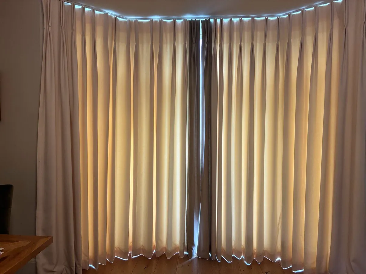 Made-to-Measure Cream Curtains - Image 4