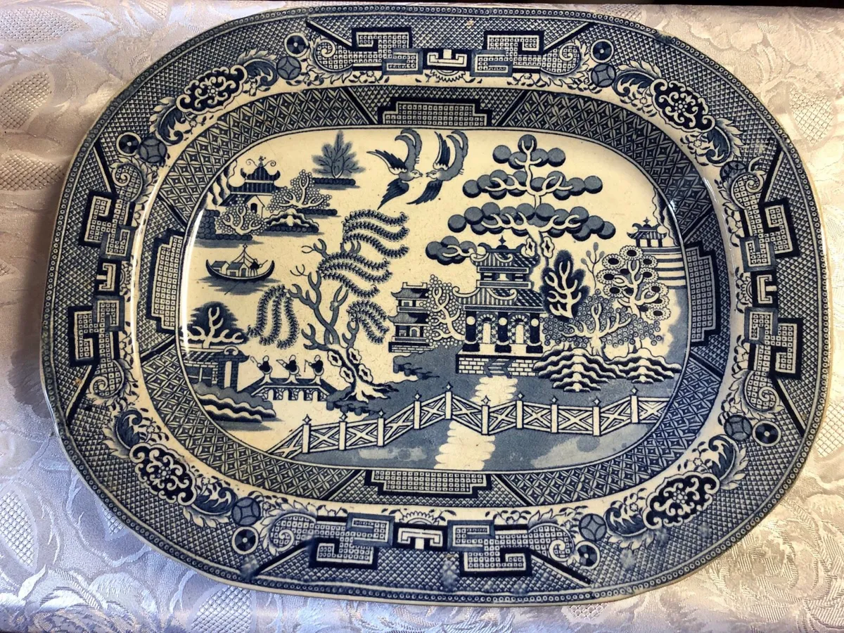 Willow pattern platter - Image 2
