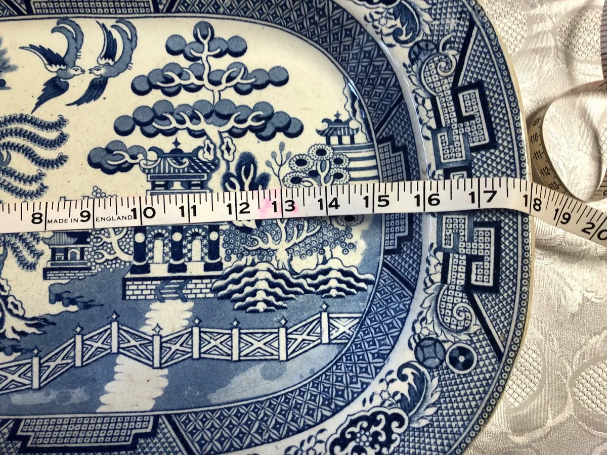 Willow pattern platter - Image 4