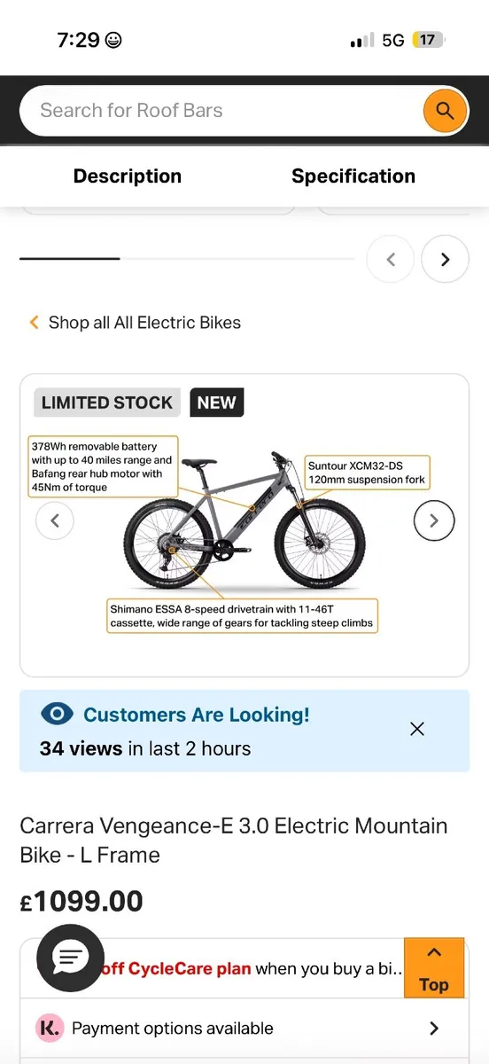Bought Yesterday-receipt included Brand New Carrer - Image 2