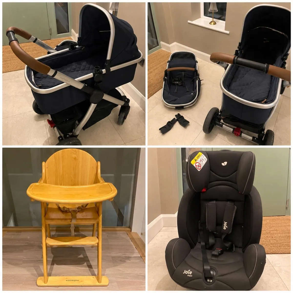 Buggie, High Chair & Car Seat - Image 1