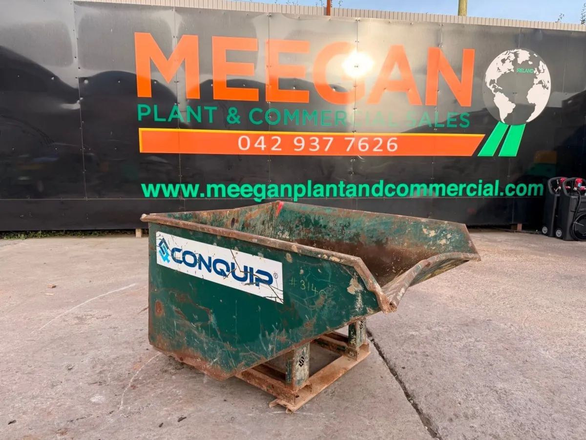 Conquip Auto-Lock Telehandler Tipping Skip...3140 - Image 1