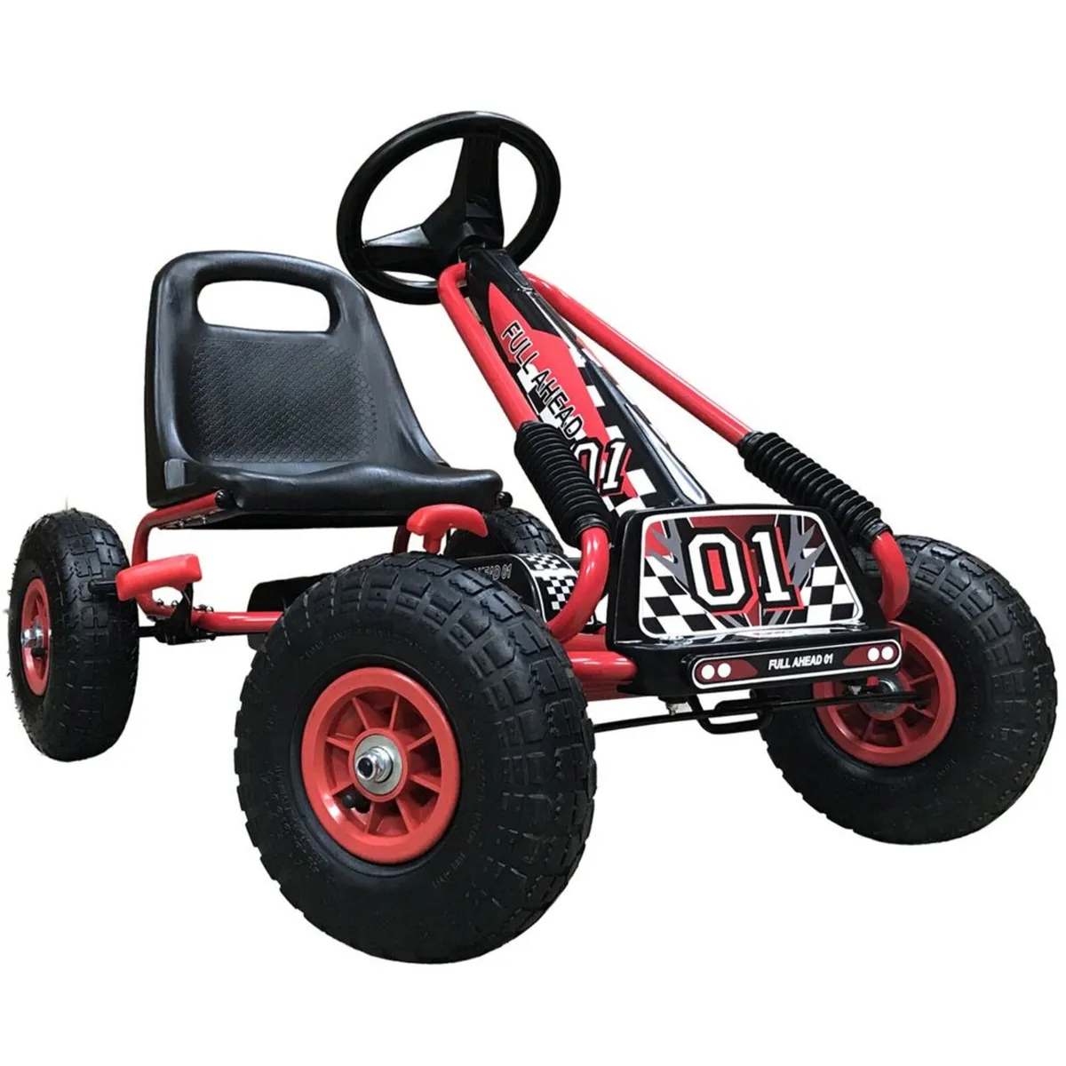 Kids Racer Pedal Go-Kart 4-8 Years .. Free Deliver - Image 2