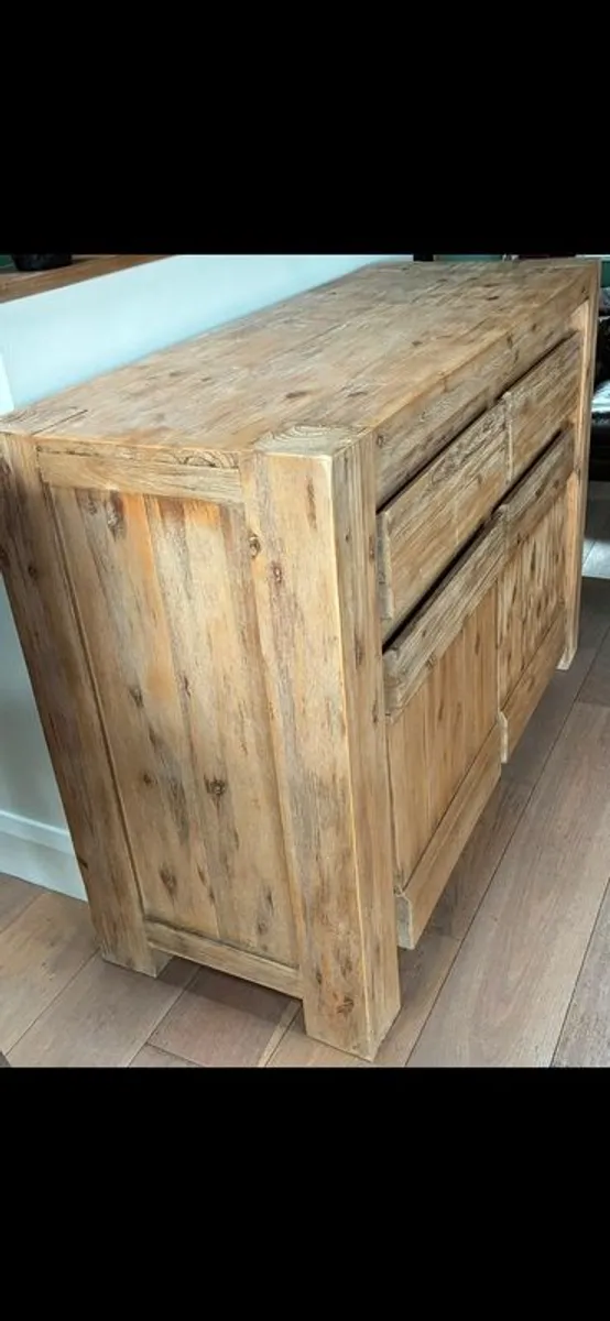 solid oak sideboard - Image 3
