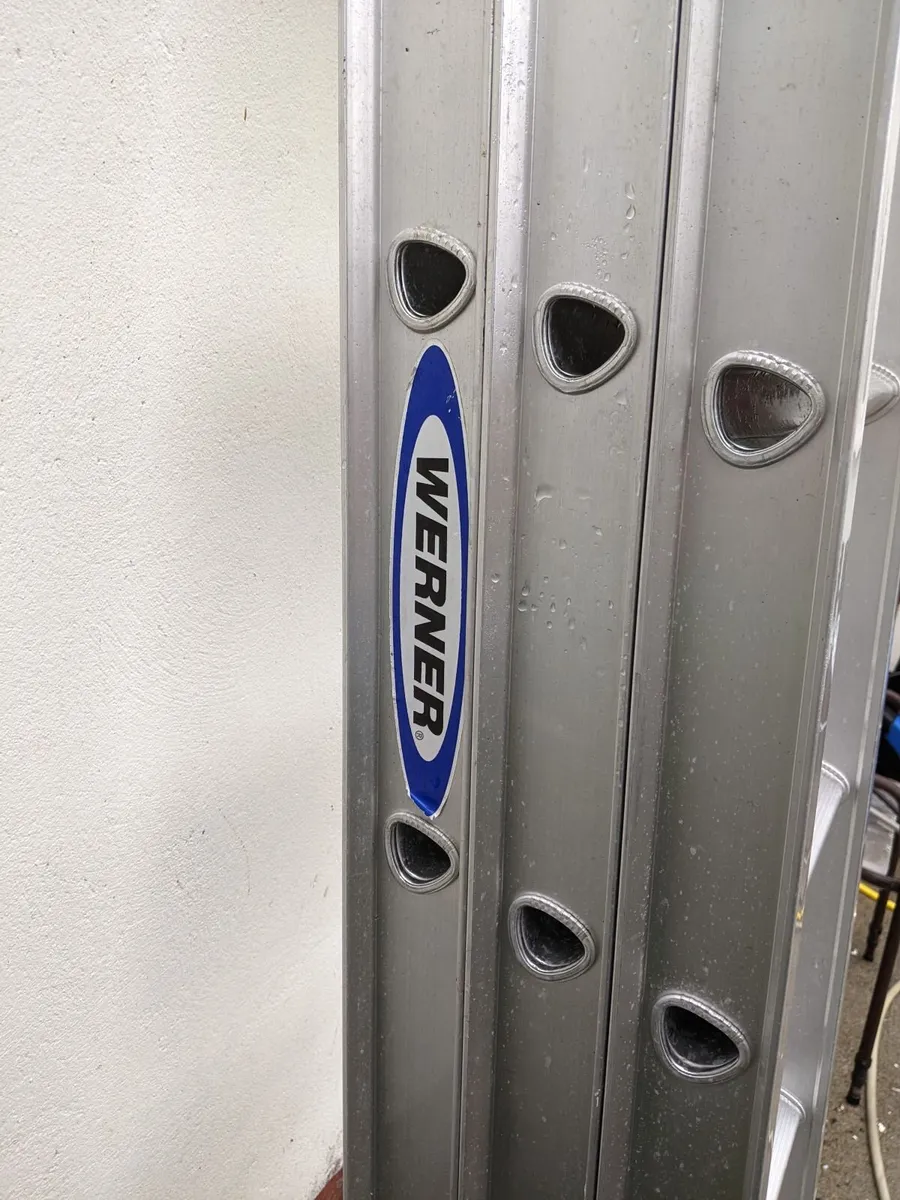 Werner tripple extension ladder - Image 2