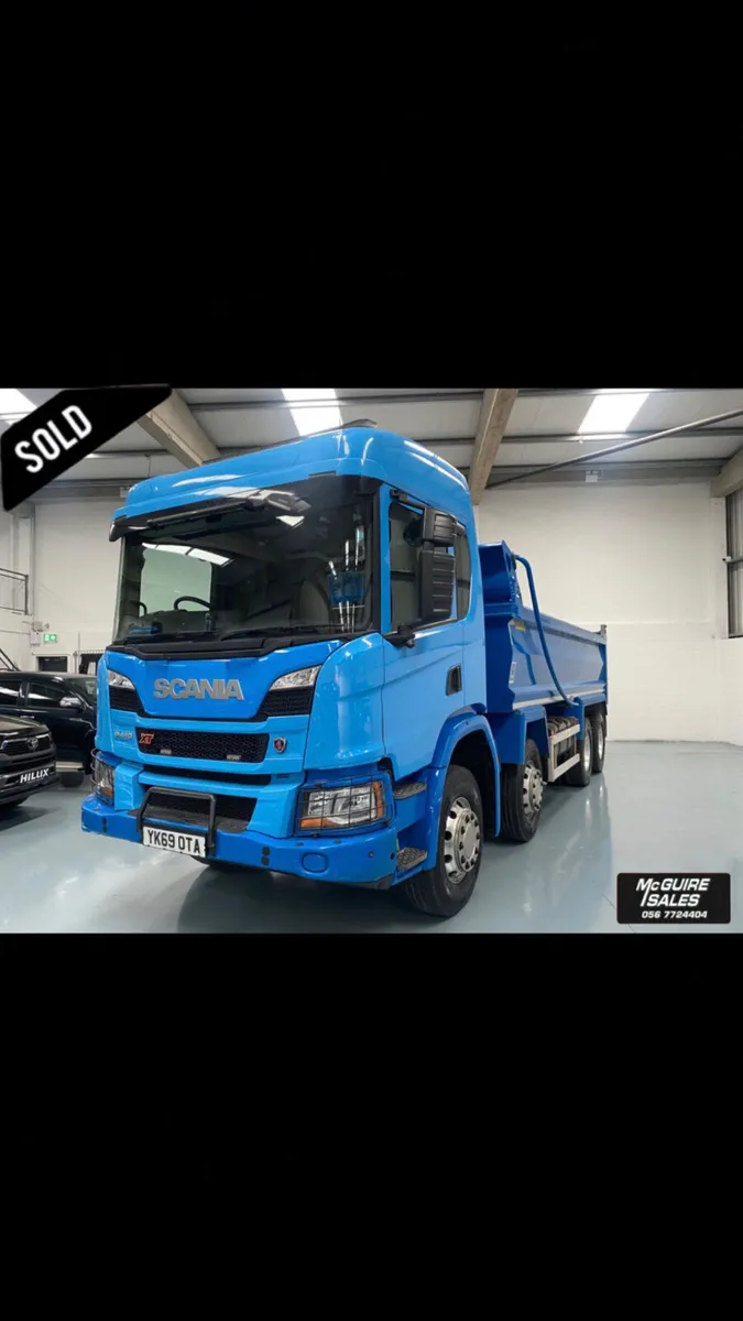 2019 Scania P410 XT 8x4 Tipper - Image 1